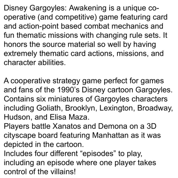 Disney Gargoyles Awakening Board Game - Picture 6 of 6